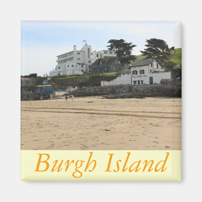 Burgh Island, Devon Magnet (Framsidan)