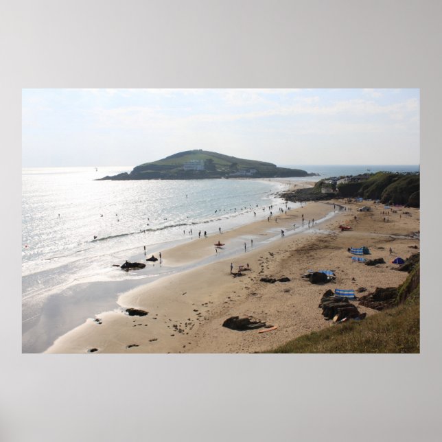 Burgh Island, Devon Poster (Framsidan)