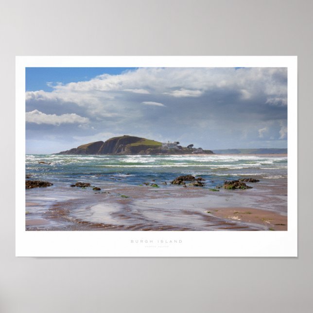 Burgh Island Poster (Framsidan)