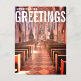 Burghausen i Bayern Vykort