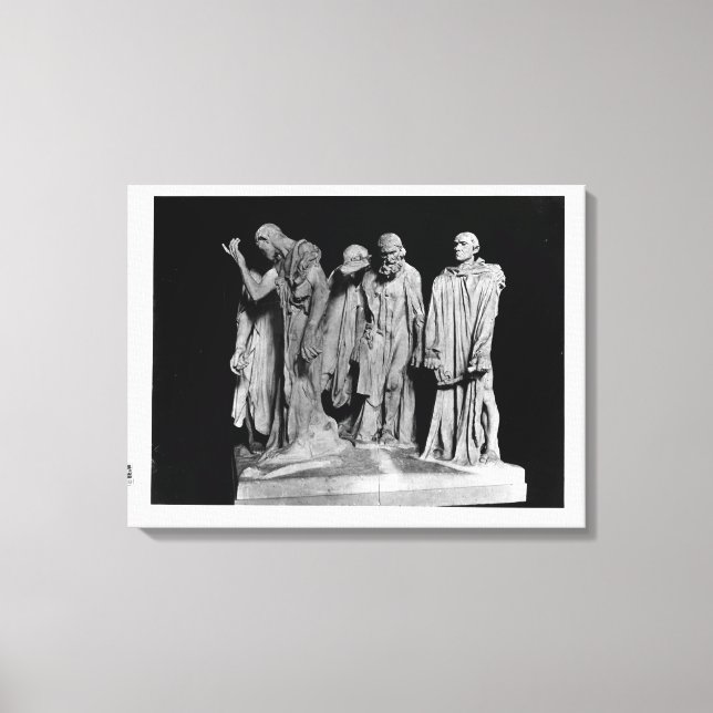 Burghers of Calais, 1889 Canvastryck (Framsida)