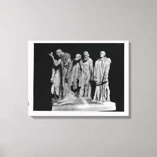 Burghers of Calais, 1889 Canvastryck