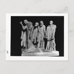 Burghers of Calais, 1889 Vykort
