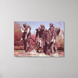 Burghers of Calais Canvastryck