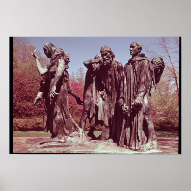 Burghers of Calais Poster (Framsidan)