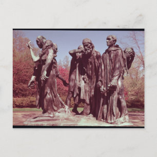 Burghers of Calais Vykort