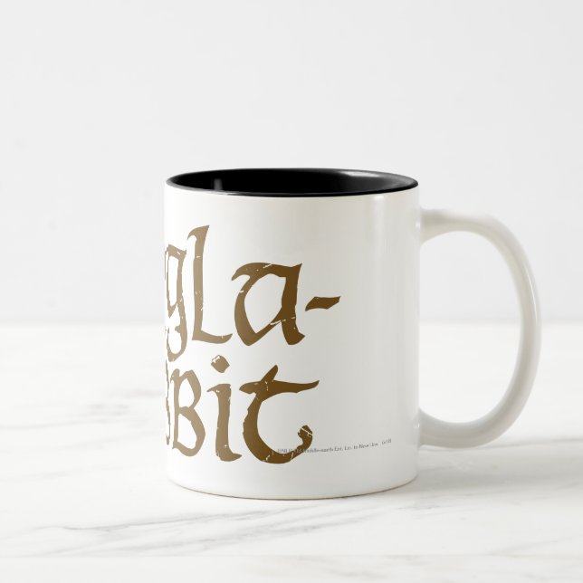 Burgla Hobbit Två-Tonad Mugg (Höger)
