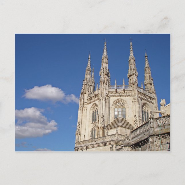 Burgos Cathedral, Spanien Vykort (Framsida)