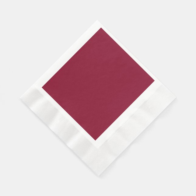 Burgund </br>Bourgogne Pappersservett (Hörn)