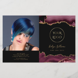 burgundagig bifold brochure