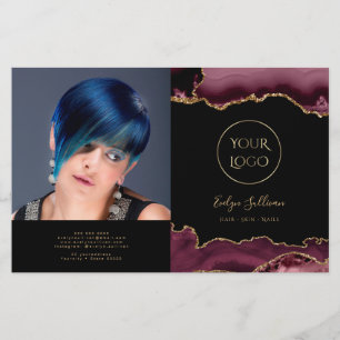 burgundagig bifold brochure