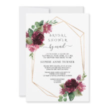 Burgundblommor Virtuell Möhippa efter post