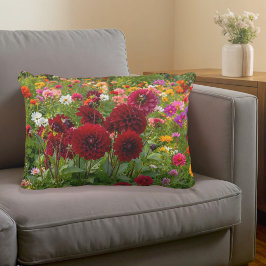 Burgunder Dahlia Accent Kudd Prydnadskudde