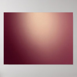 Burgunder Rosa Mjuk Gradient Abstrakt Affisch