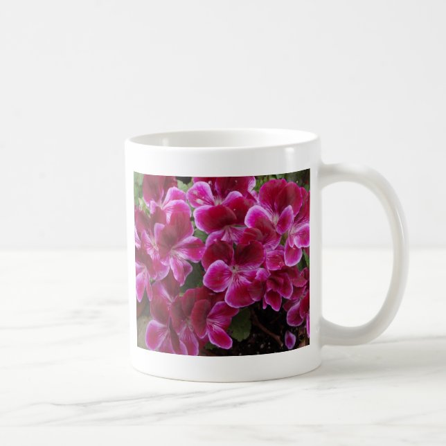 Burgunderpelargon Kaffemugg (Höger)