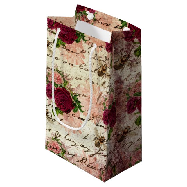 Burgundisk Biedesign Serie Tre (Framsidan Vinklad)