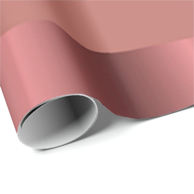 Burgundisk gradient rand mönster presentpapper (Rullad Hörn)