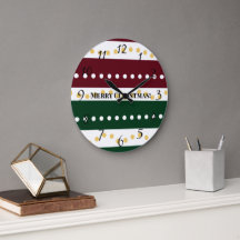 Burgundy and Emerald Golden Polka Dots Christmas