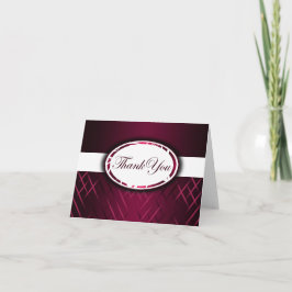 Burgundy and White Stripe Tack Kort