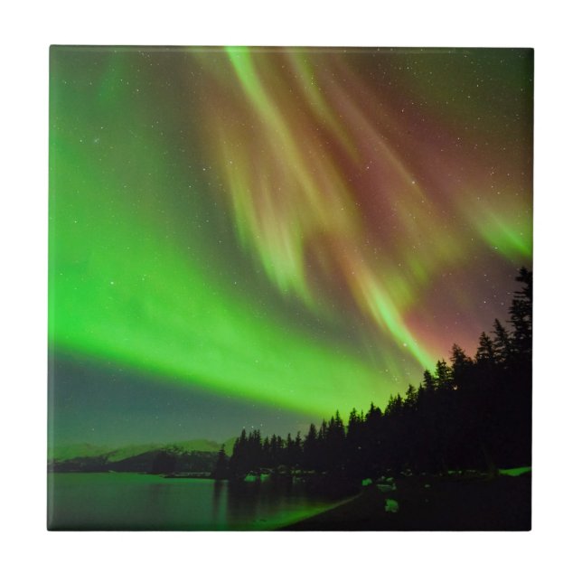 Burgundy-Aurora Kakelplatta (Framsidan)