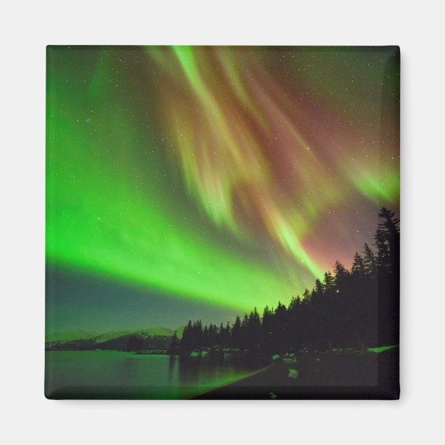 Burgundy-Aurora Magnet (Framsidan)