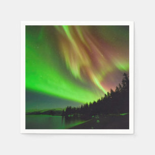 Burgundy-Aurora Pappersservett