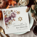 Burgundy Autumn Fall Blommigt Bat mitzvah Pappersservett<br><div class="desc">Upptäck skönheten i Burgundy Autumn Fall Blommigt Bat mitzvah Napkins! De här bedövande servetterna är perfekten för att ta med en liten bit av säsongen i firande. Med sin fantastiska blommigt på hösten och rikens burgiga nyans kommer de att höja evenemanget till nya höjder.</div>