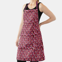 Burgundy Bee Series Design Elva