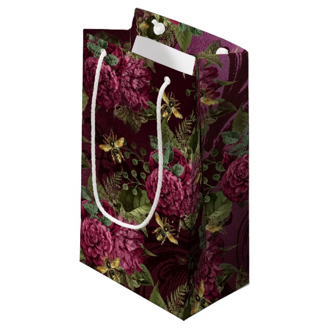 Burgundy Bee Series Design Six (Framsidan Vinklad)