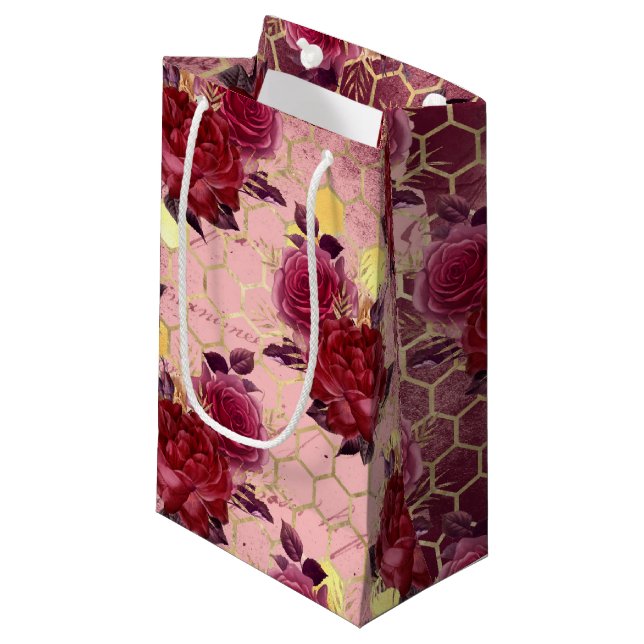 Burgundy Bee Series Design Sjutton (Framsidan Vinklad)