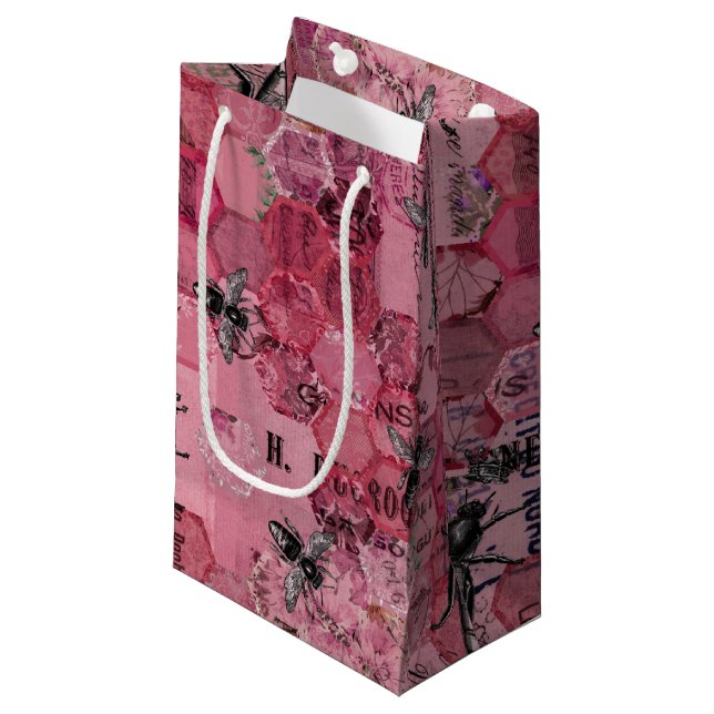 Burgundy Bee Series-design tolv (Framsidan Vinklad)