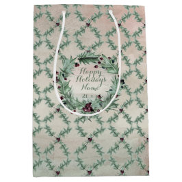 Burgundy Berry Holly Pine