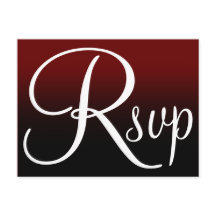 Burgundy Black Ombre Contemporary OSA