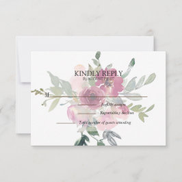 Burgundy & blommigt bouquet-Bröllop OSA