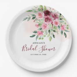 Burgundy Blommigt Möhippa