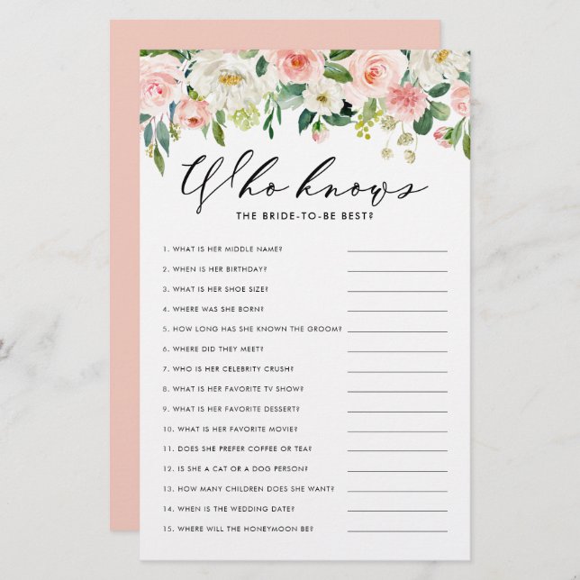 Burgundy-Blommigten som vet hur man får ut det bäs (Fram/baksida)