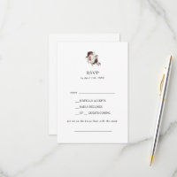 Burgundy Boho Blommigt Sång Request OSA kort