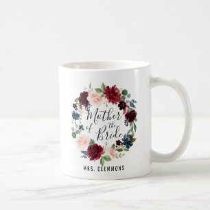 Burgundy Bouquet Budens mamma Kaffemugg