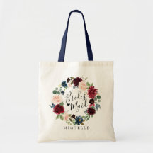 Burgundy Bouquet Wandan | Bridesmaid