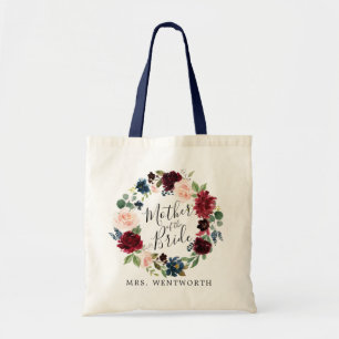 Burgundy Bouquet Wandan Budens mamma Tygkasse