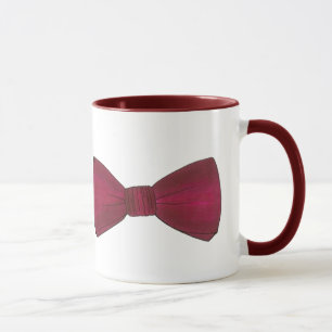 Burgundy Bow Tie Bröllop Prom Bachelor Party Mugg