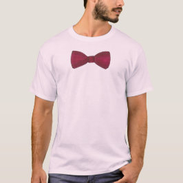 Burgundy Bow Tie Prom Bröllop Formal Bowtie Tee
