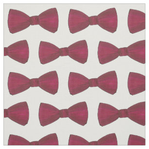 Burgundy Bowtie Groom Bröllop Bow Mode Herrkläder Tyg