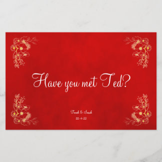 Burgundy bröllop bord namn