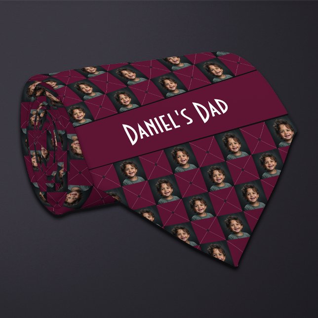 Burgundy Checkated Photo Slips (Skapare uppladdad)