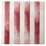 Burgundy Cream Rand Kakelplatta<br><div class="desc">Burgundy Cream Rand</div>