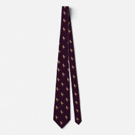 Burgundy Dinosaur Mönster work, Professionell Mana Slips