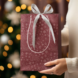 Burgundy Doodle jul Sleigh Mönster