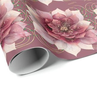 Burgundy Dream Flower Presentpapper
