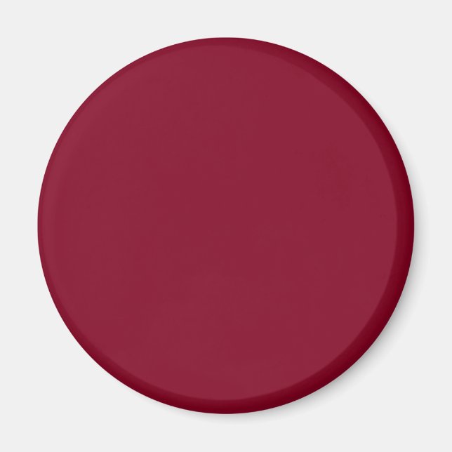 Burgundy enfärgad magnet (Framsidan)